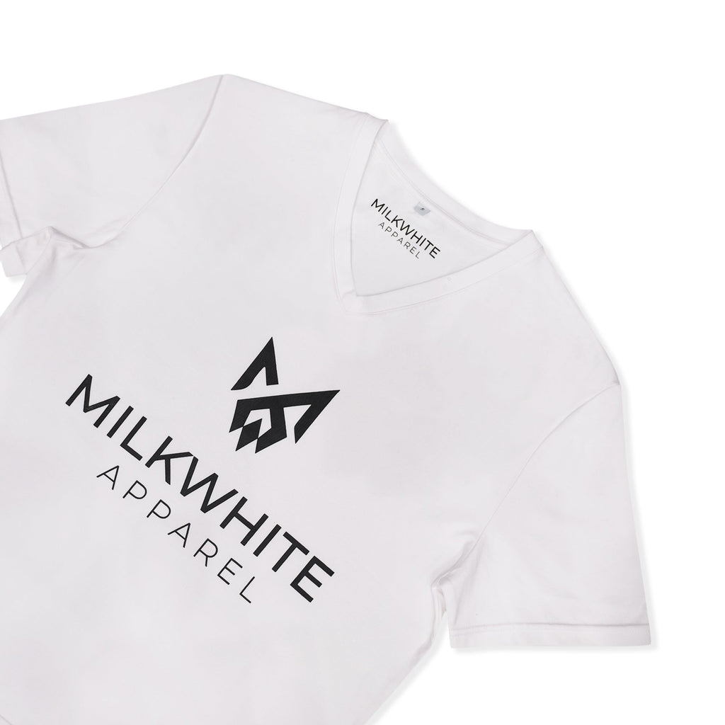 Milkwhite T-Shirt V-Neck