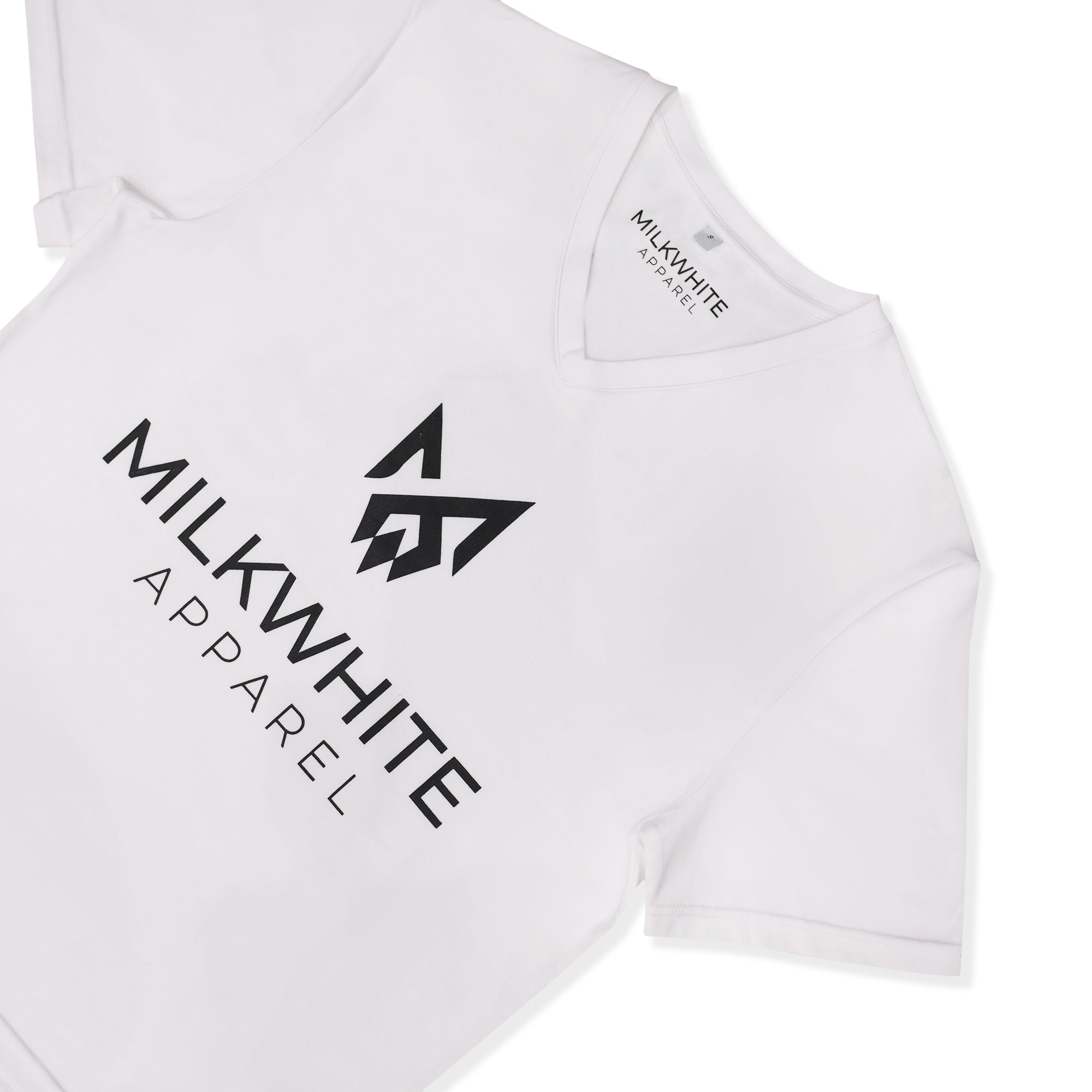 Milkwhite T-Shirt V-Neck