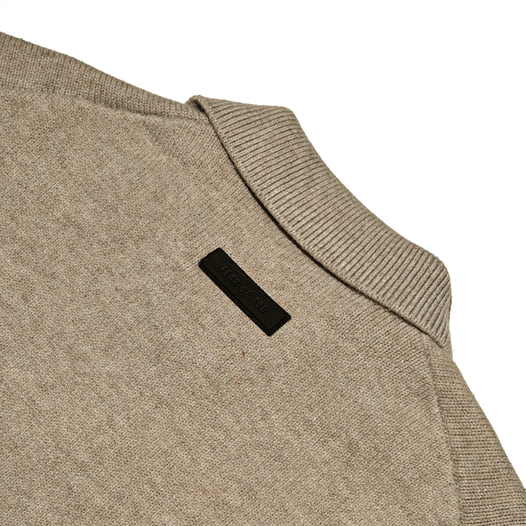 FOG Mens Essentials Knit Polo "Core Heather"