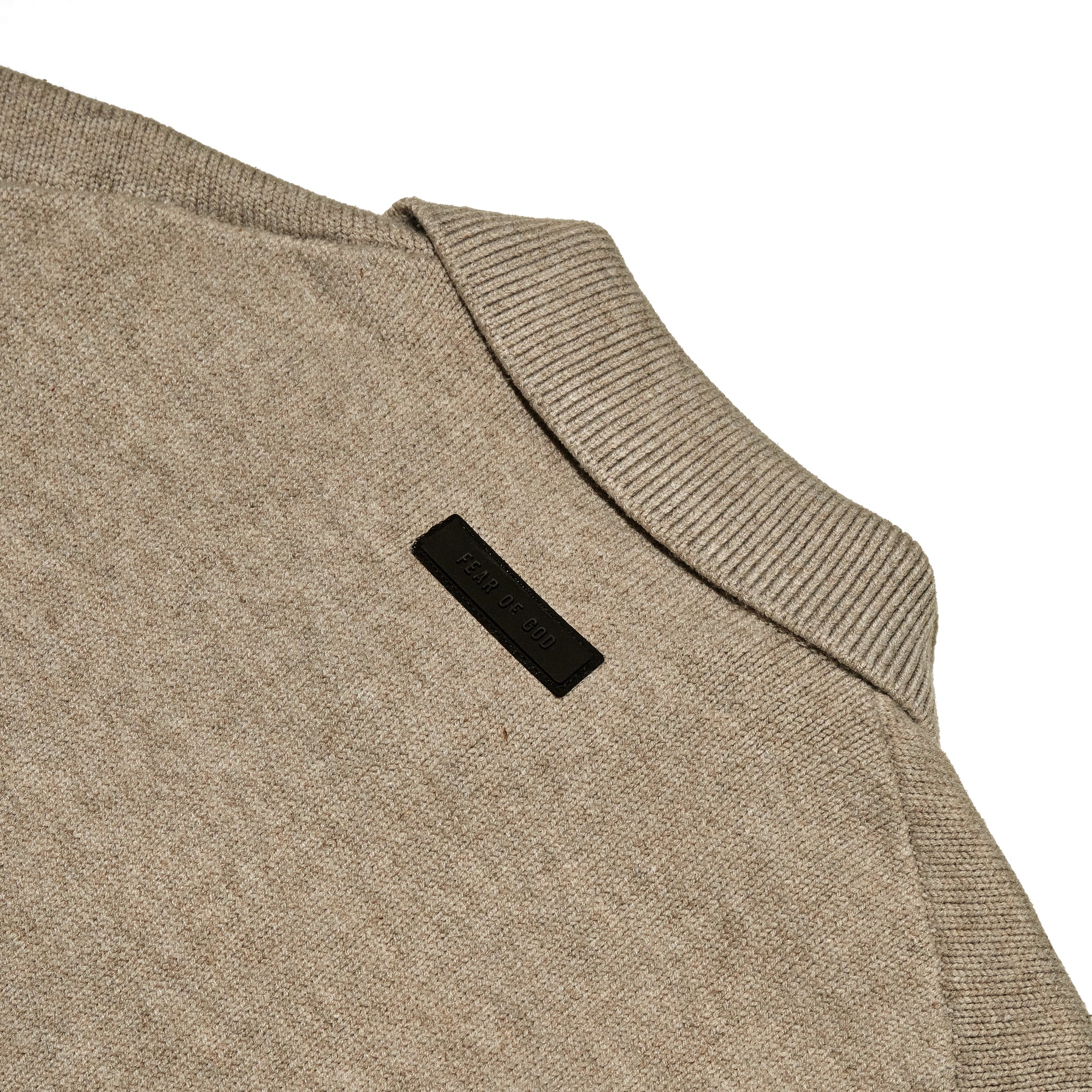 FOG Mens Essentials Knit Polo "Core Heather"