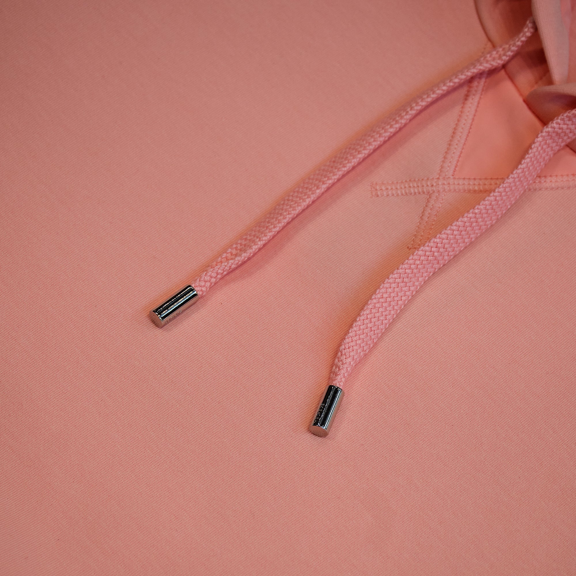 Mackage Krys Velvet Logo-Embroidered Hoodie 'Guava'