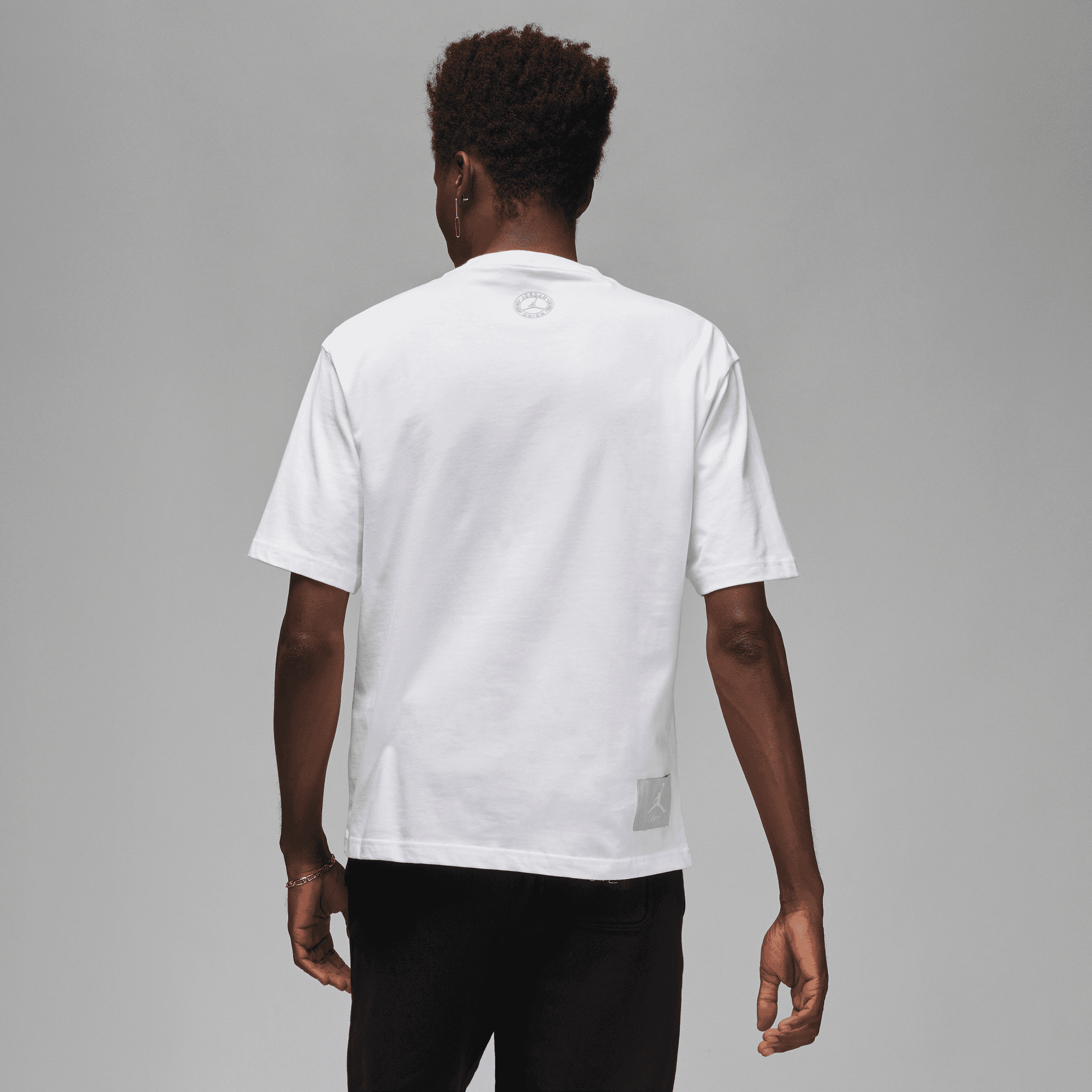JORDAN X UNION SS TEE "WHITE"