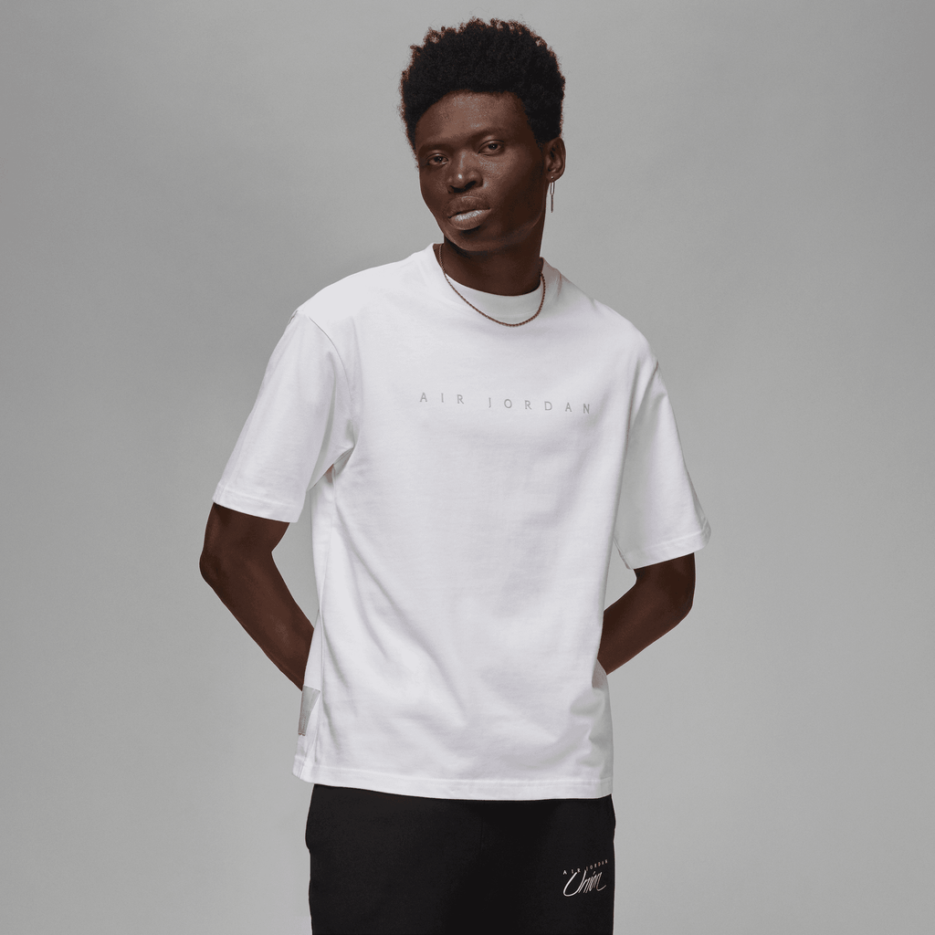 JORDAN X UNION SS TEE "WHITE"