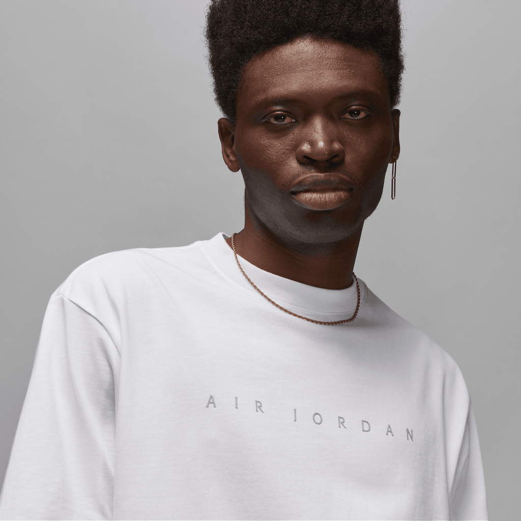 JORDAN X UNION SS TEE "WHITE"