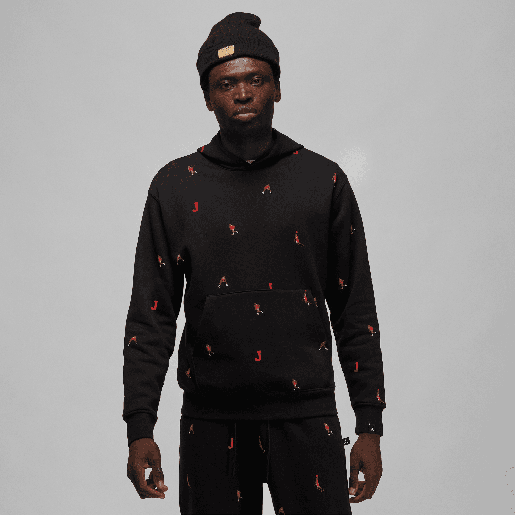 JORDAN ESSENTIALS HOODIE "BLACK"