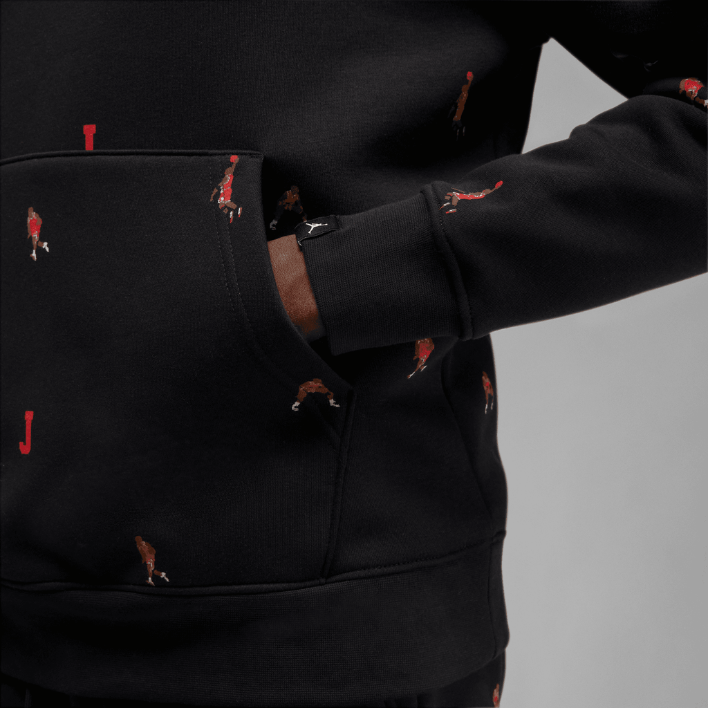 JORDAN ESSENTIALS HOODIE "BLACK"