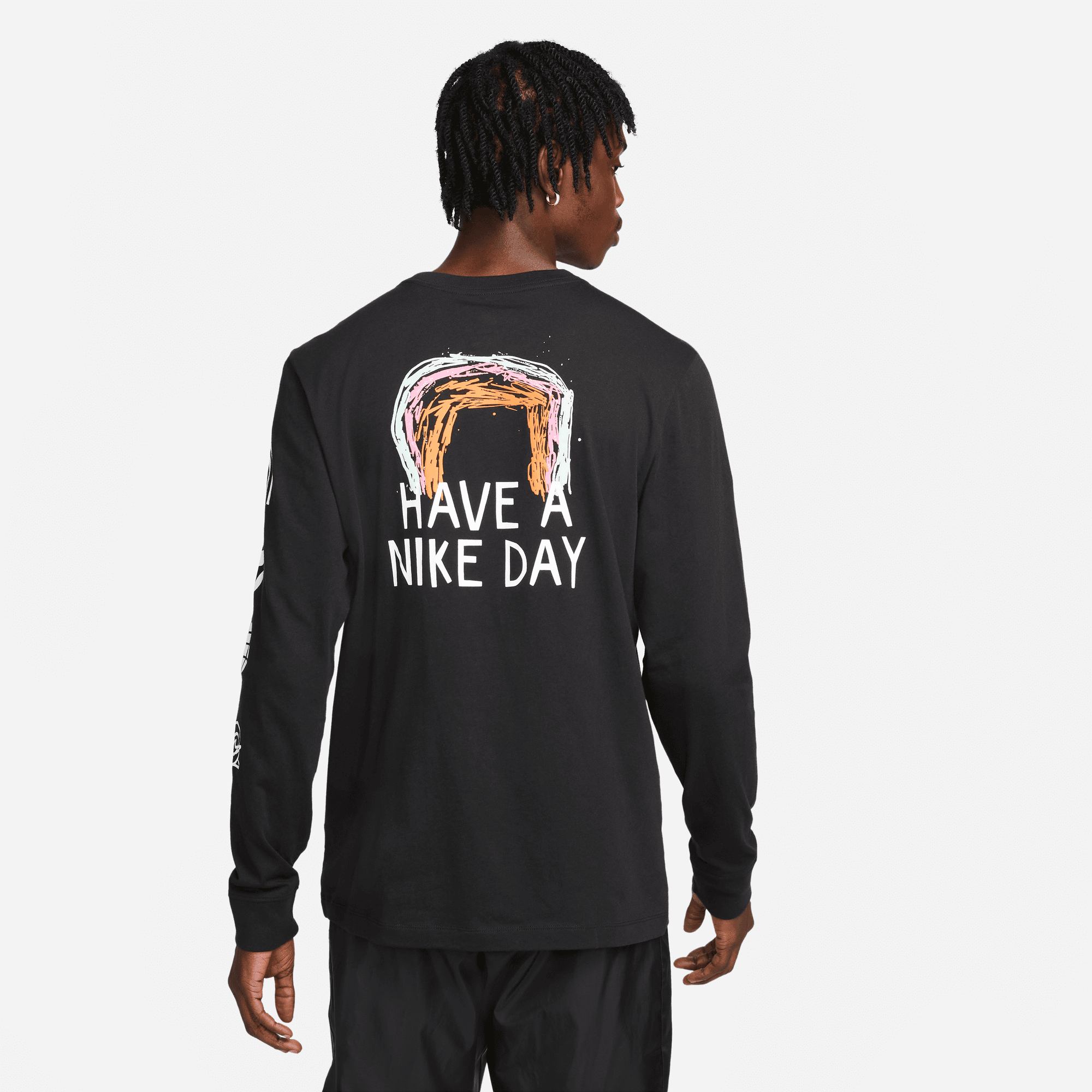 NIKE SPORTSWEAR LONG SLEEVE TEE "HAVE A NIKE DAY"
