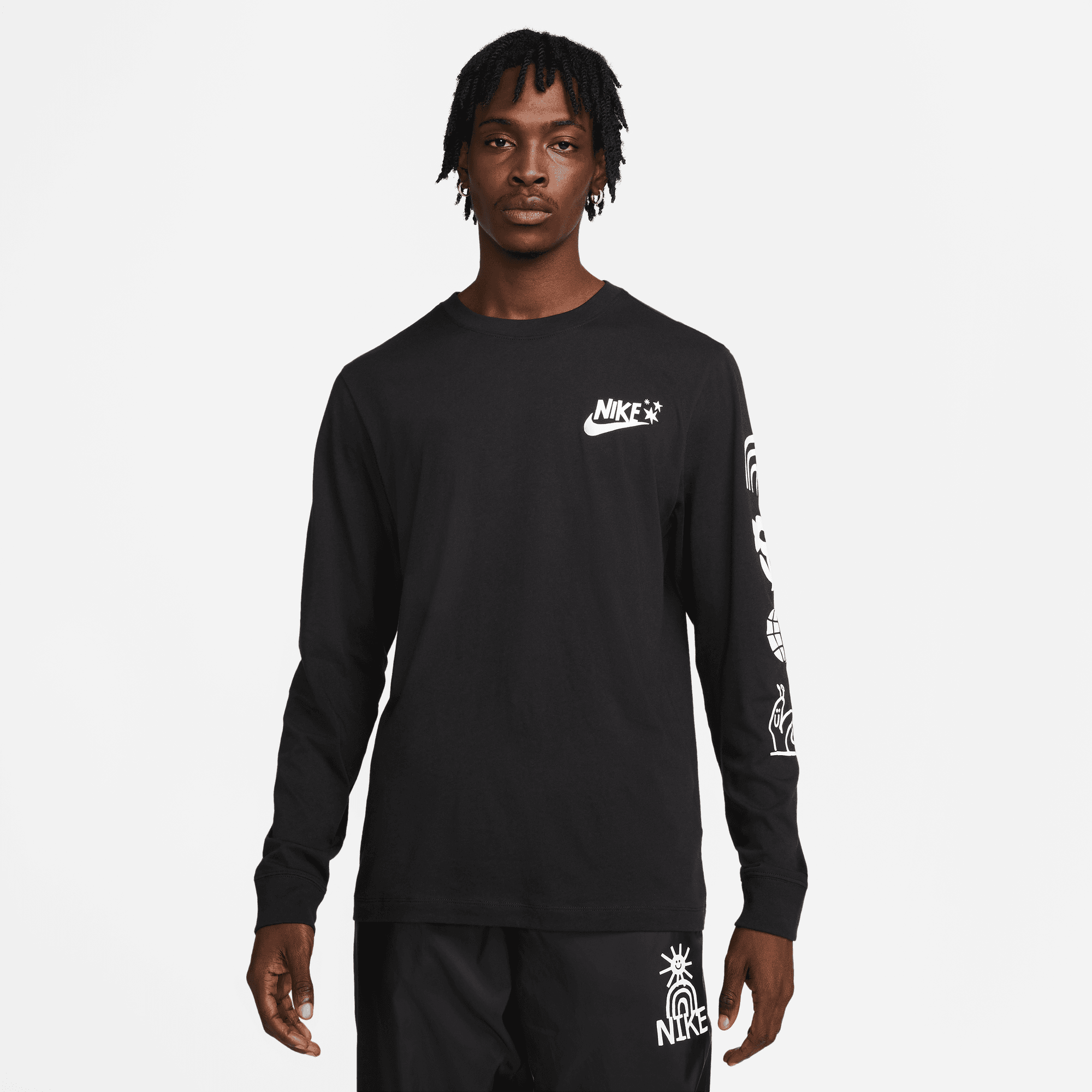 NIKE SPORTSWEAR LONG SLEEVE TEE "HAVE A NIKE DAY"