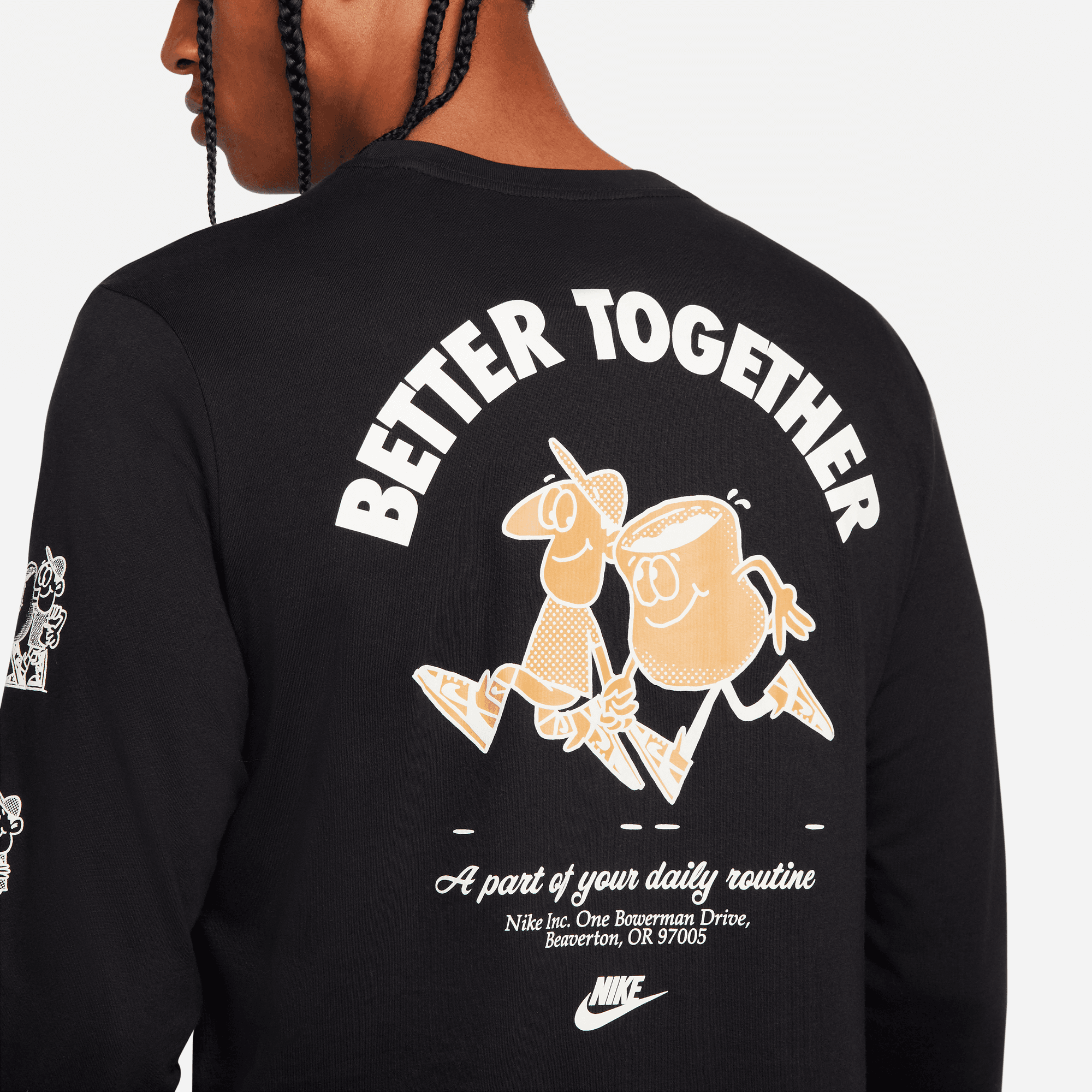 NIKE SW LONG SLEEVE TEE "BETTER TOGETHER"