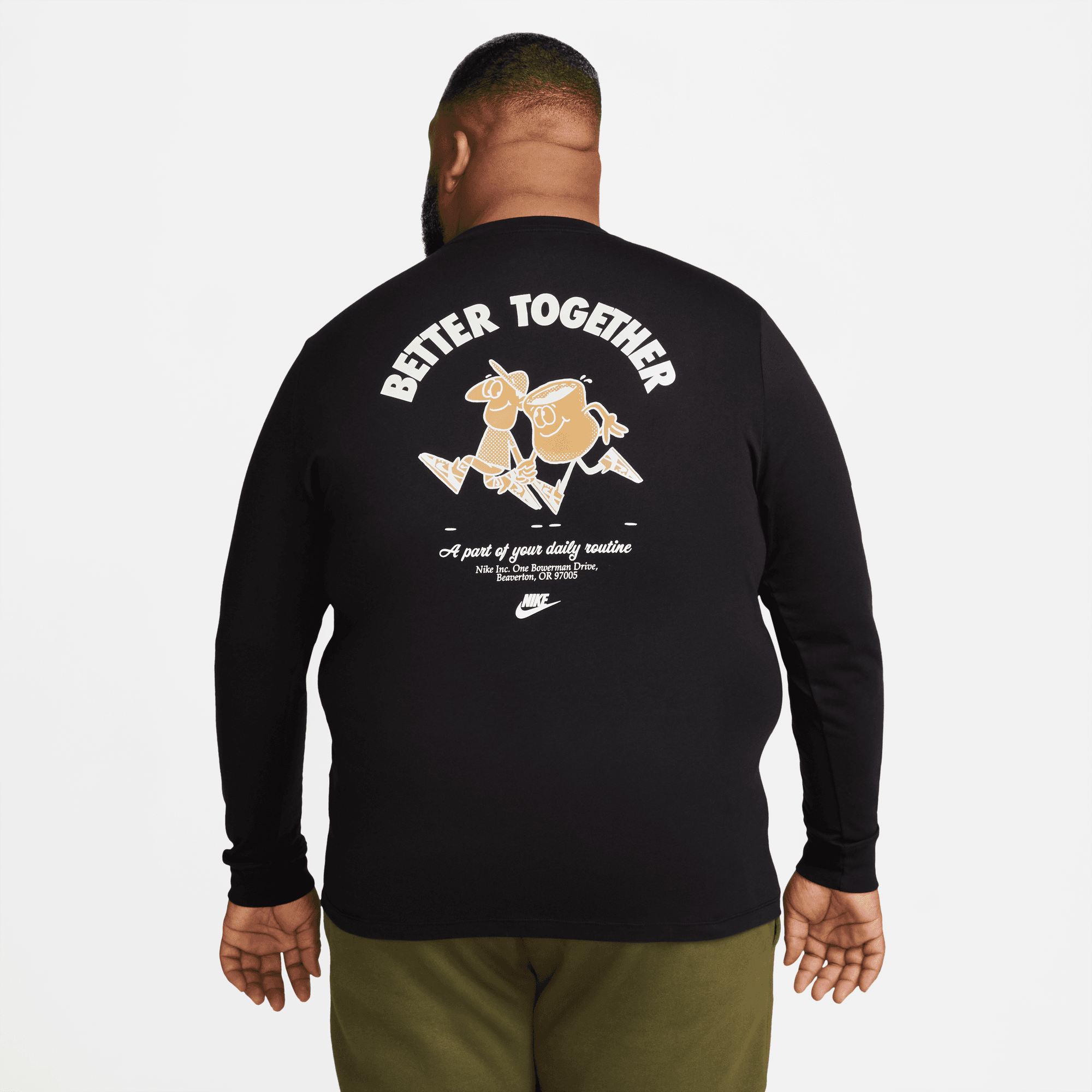 NIKE SW LONG SLEEVE TEE "BETTER TOGETHER"