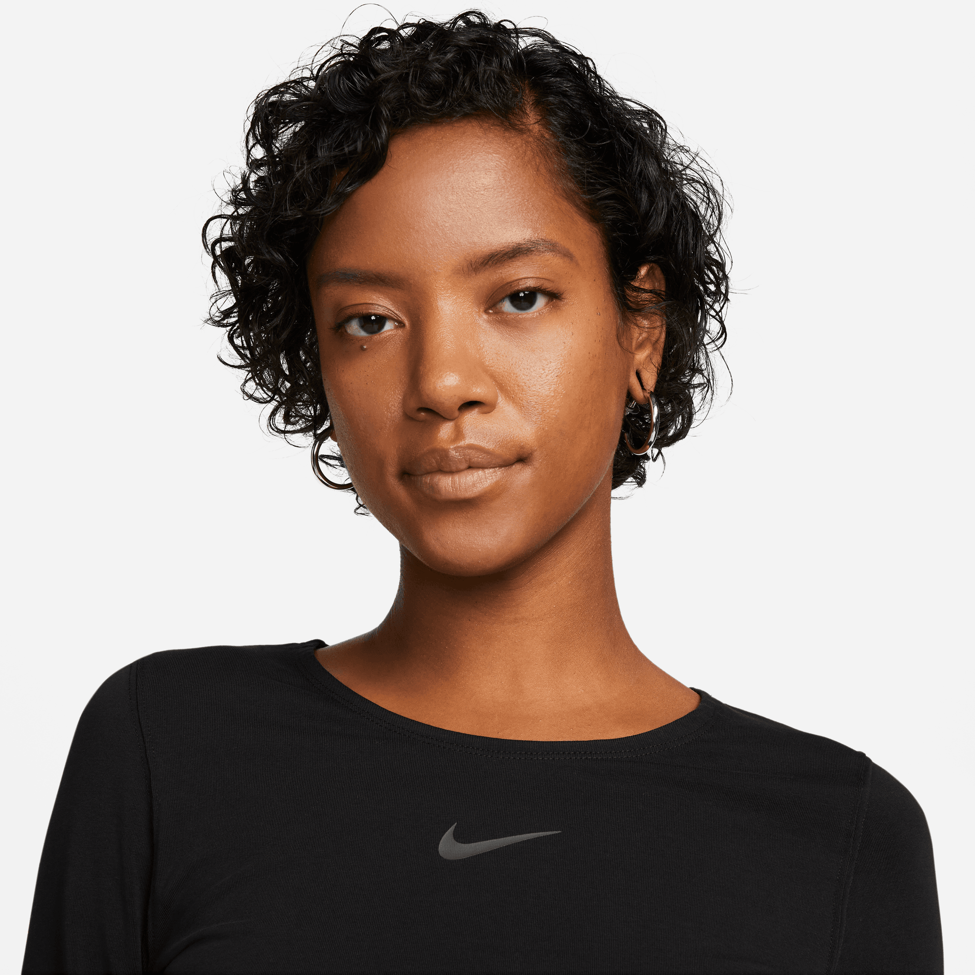 NIKE SW LONG SLEEVE CROP TOP