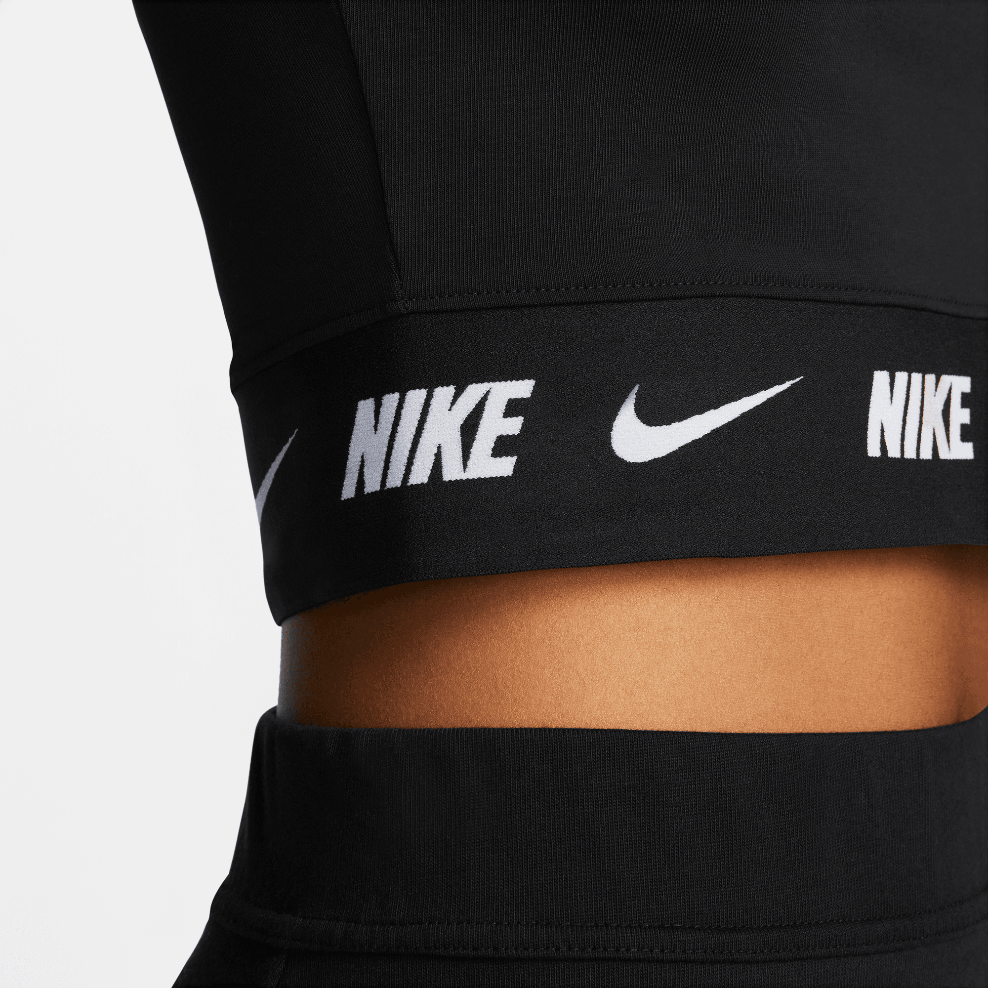 NIKE SW LONG SLEEVE CROP TOP