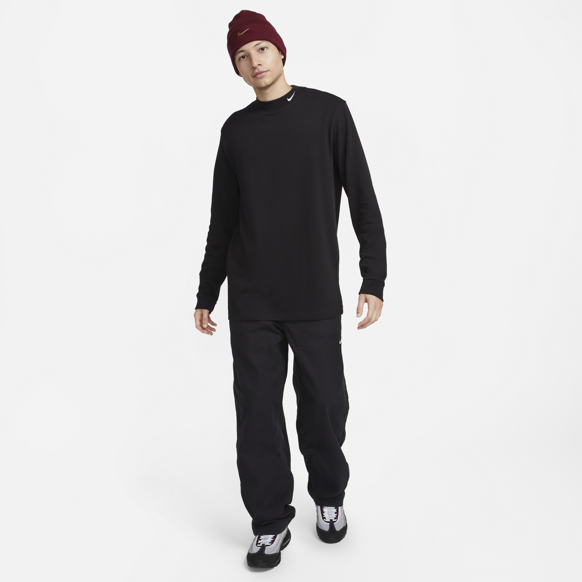 NIKE SPORTSWEAR MOCK NECK LONG SLEEVE
