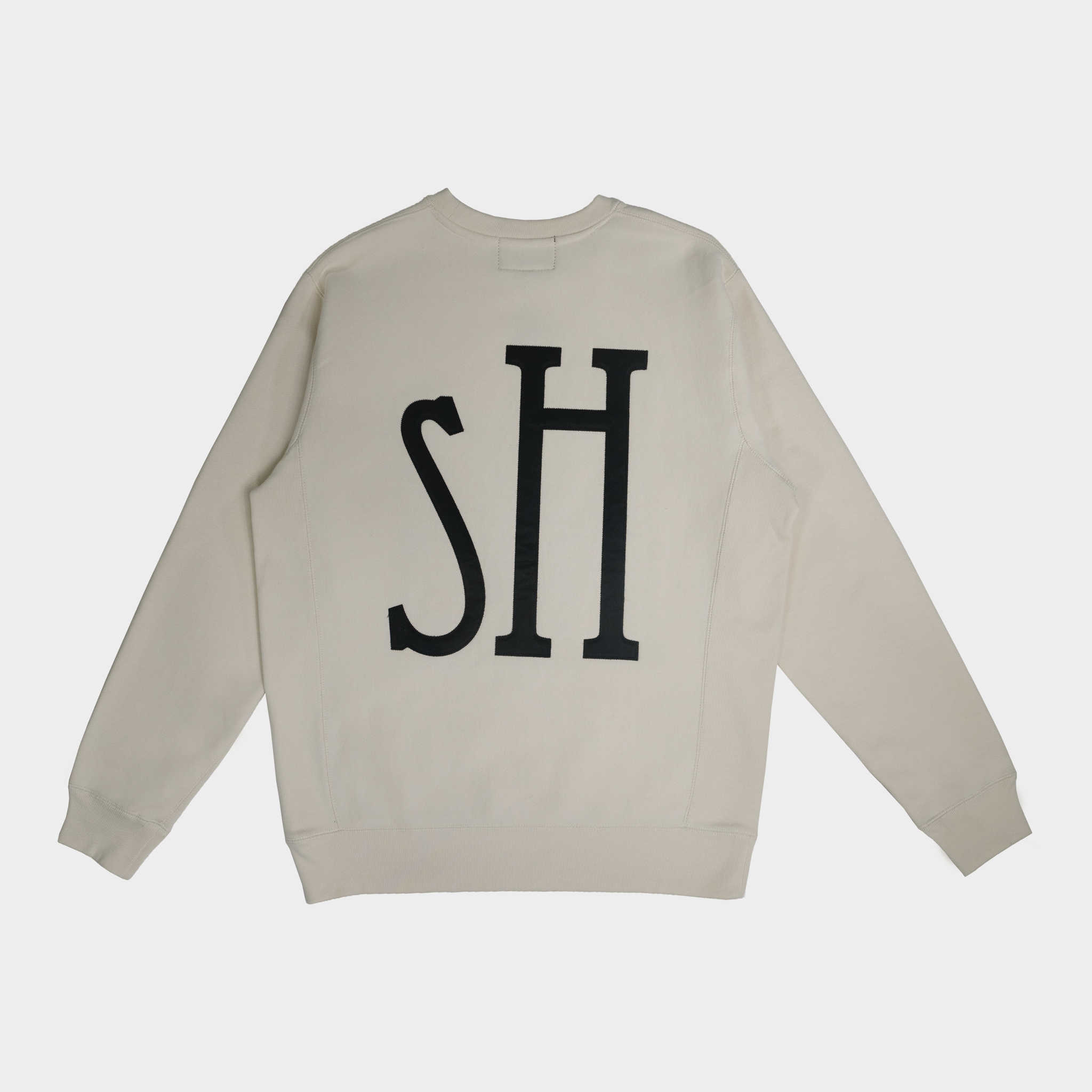 HUSH LIFE BOUTIQUE CREWNECK 'HU-SH CREME'