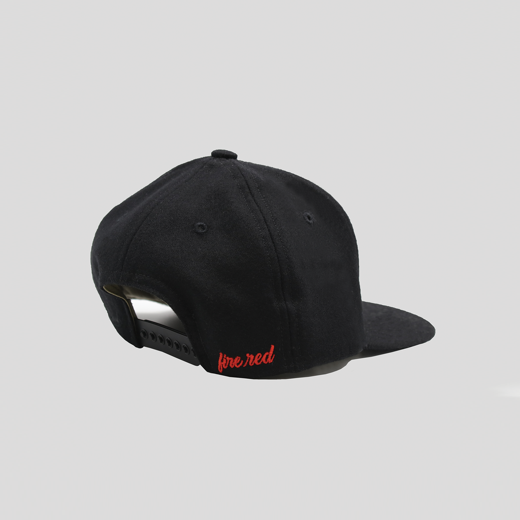 HUSH HATS "FIRE RED"