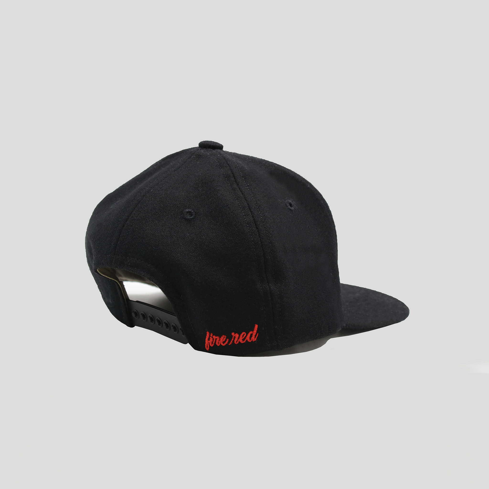 HUSH HATS "FIRE RED"