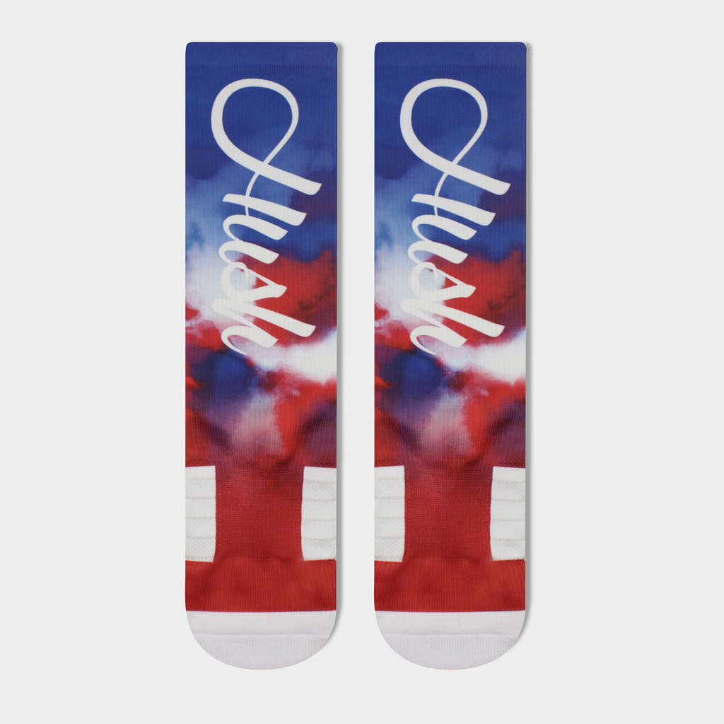 HUSH LIFE SOCKS "TIE-DYE"
