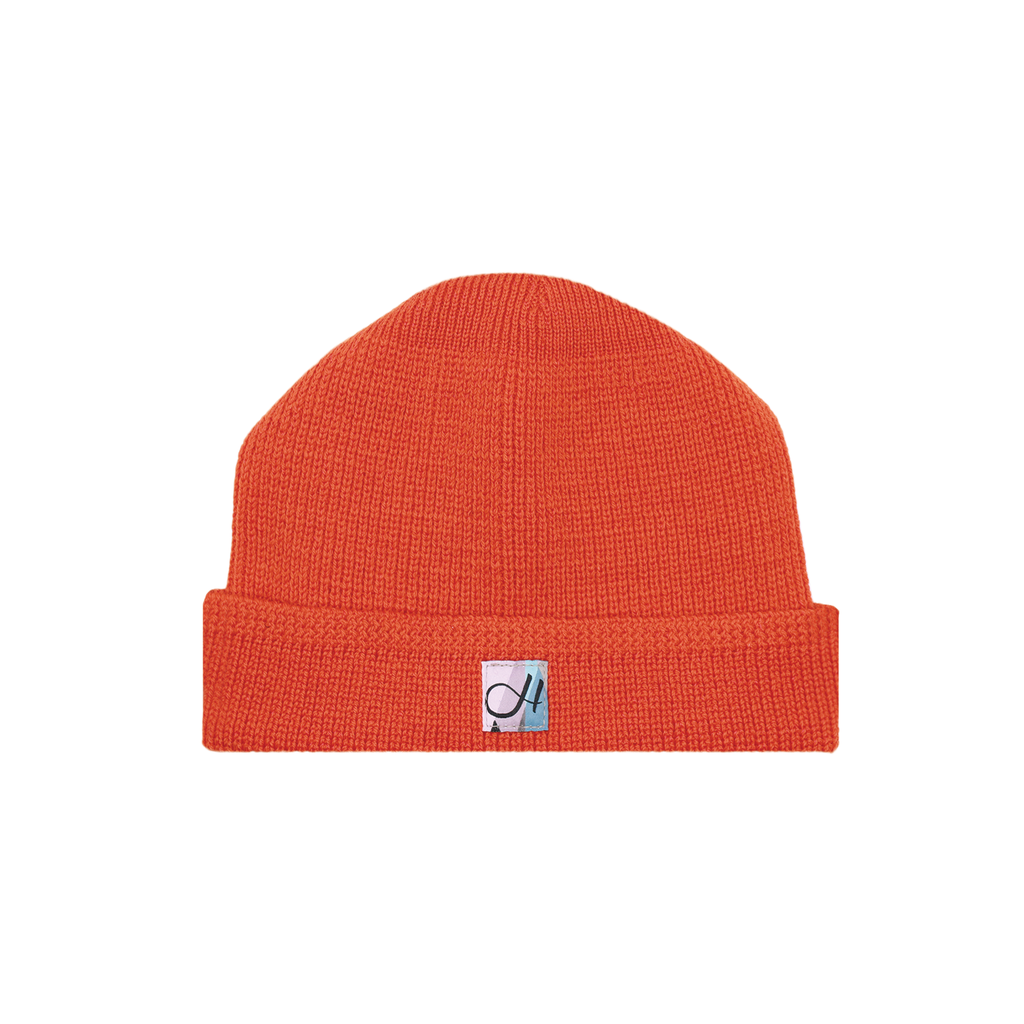 DEHEN X HUSH BEANIE "SAFETY ORANGE"