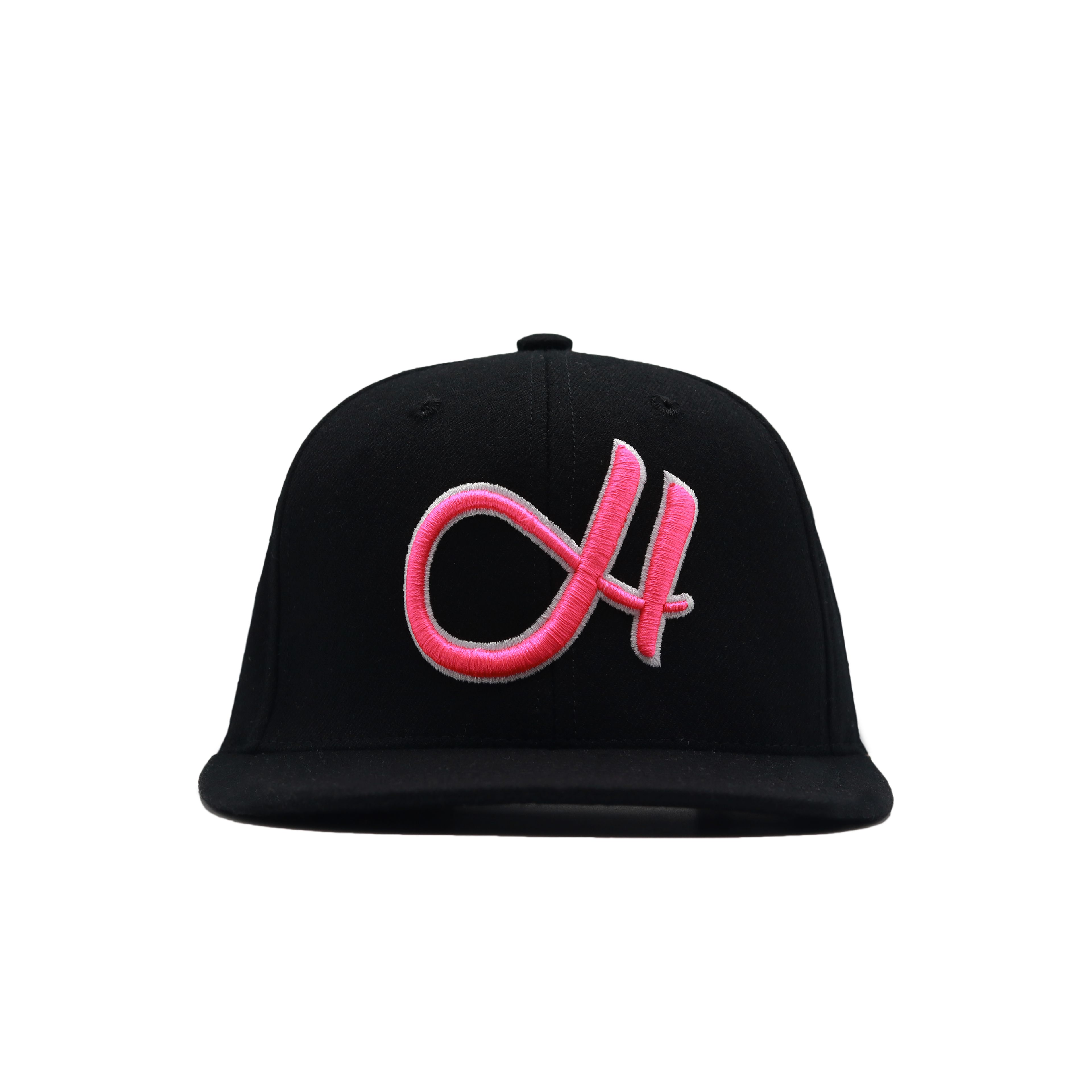 HUSH HAT "BLACK HOT PINK"