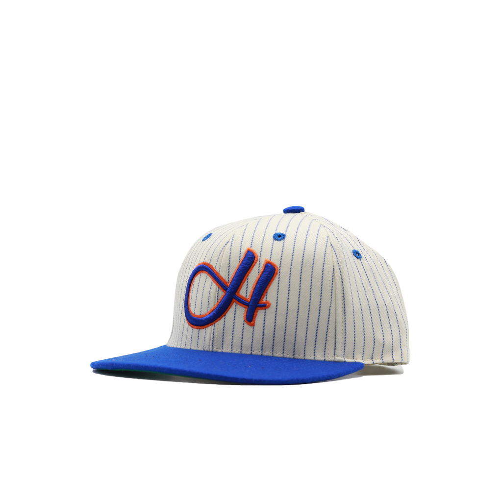 HUSH HAT "PIN STRIPE ROYAL"