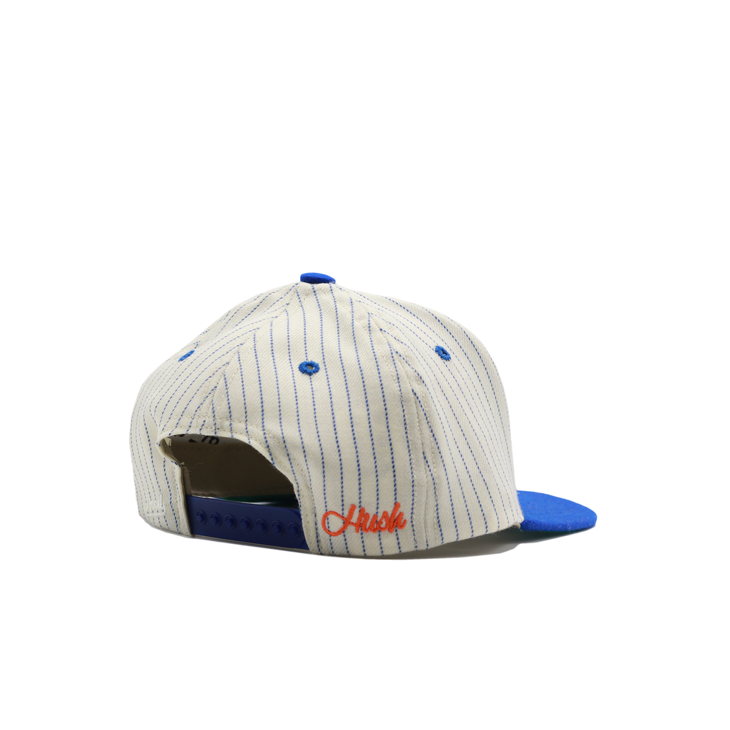 HUSH HAT "PIN STRIPE ROYAL"