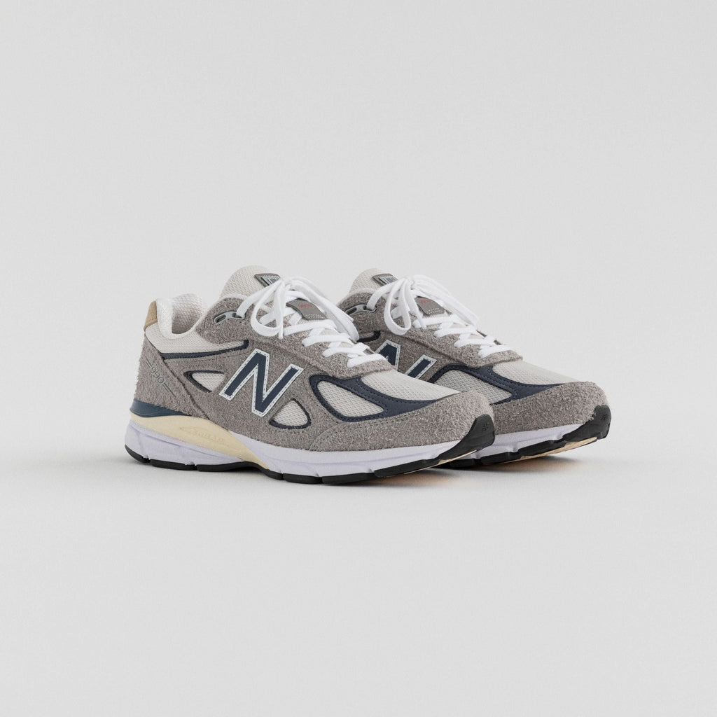 MENS NEW BALANCE 990V4 "GREY NAVY"