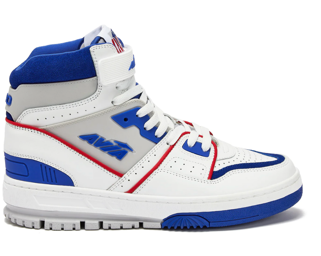 AVIA LEGACY 880 (MENS) WHITE/DEEP ROYAL-RED