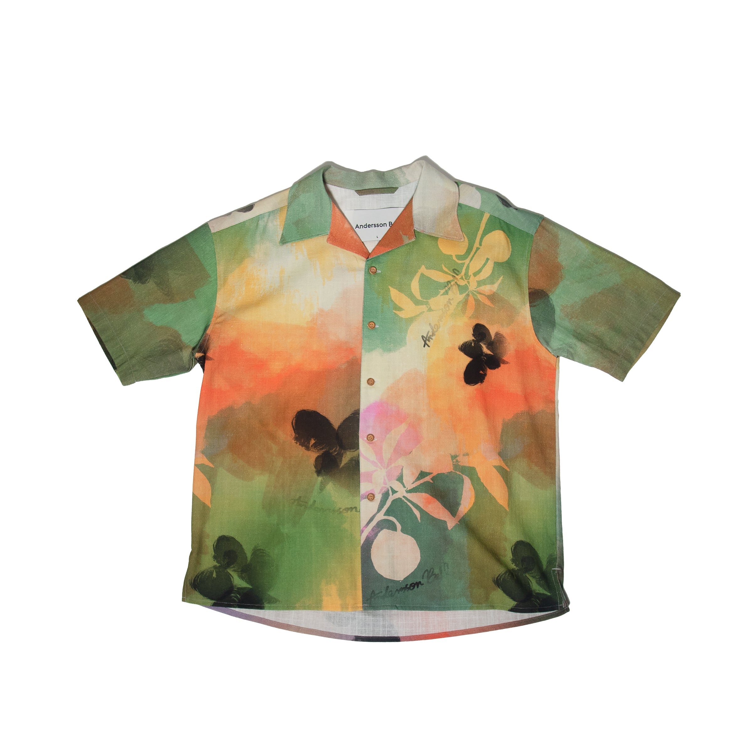 ANDERSSON BELL RHINO TIE DYE PRINT SHIRT