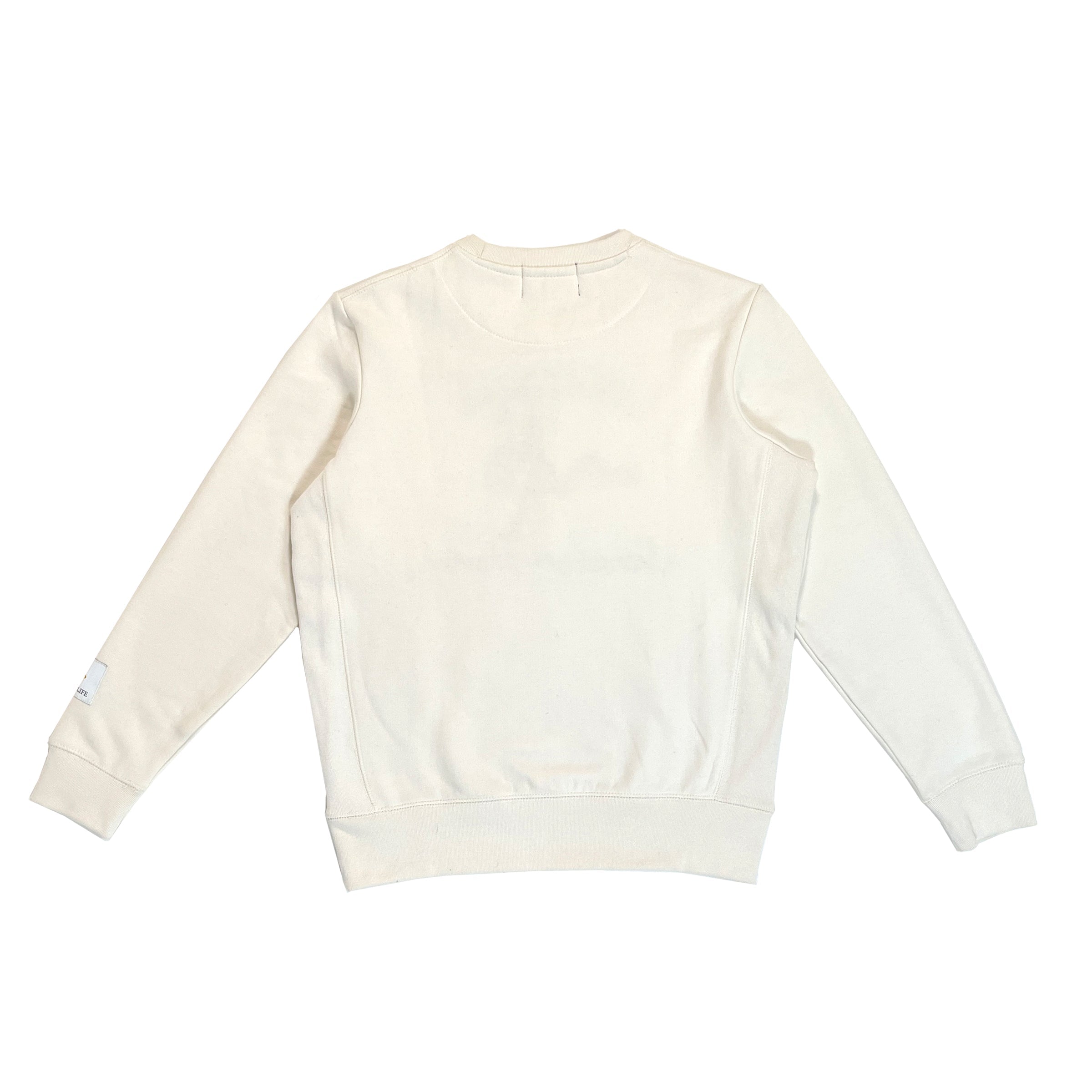 Hush Cream Crewneck "Bellwoman"