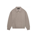 FOG Mens Essentials Knit Polo "Core Heather"