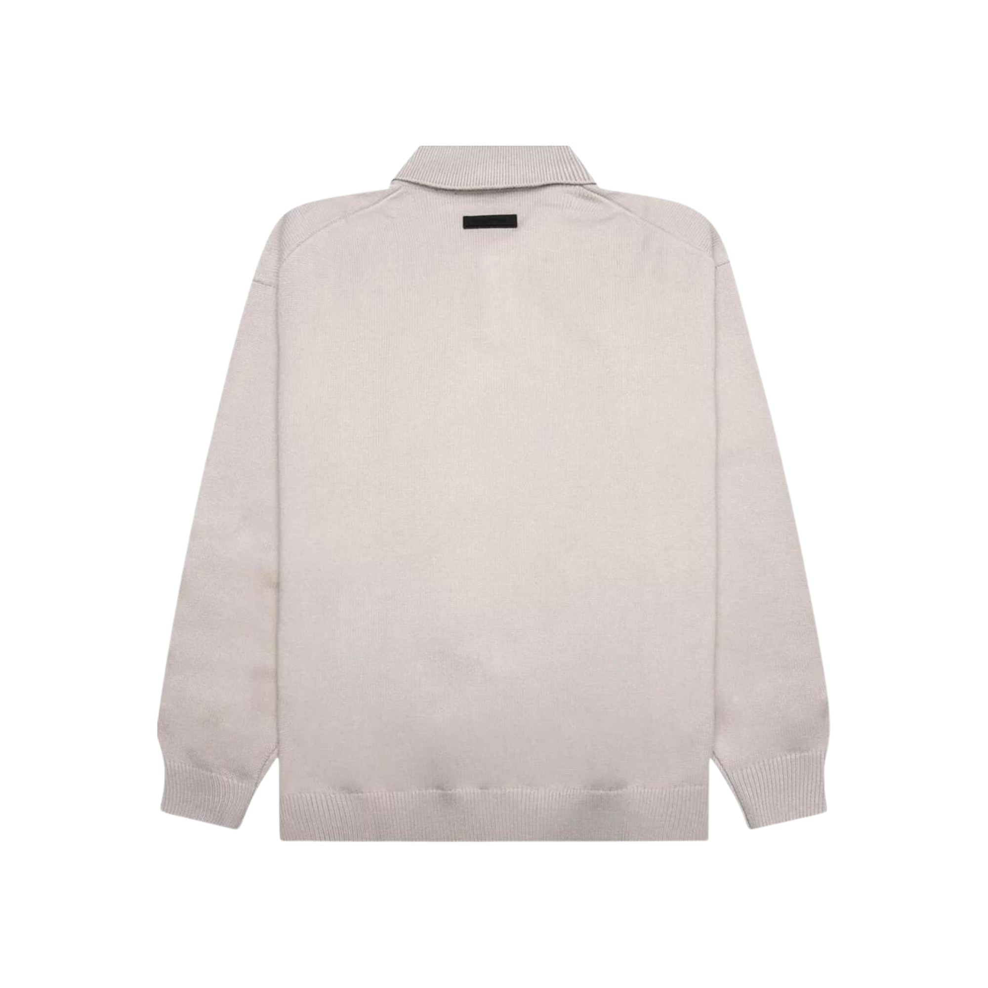FOG Mens Essentials Knit  Polo "Silver Cloud"