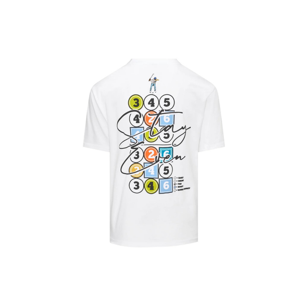 Eastside Golf Bright White Stay Even Tee