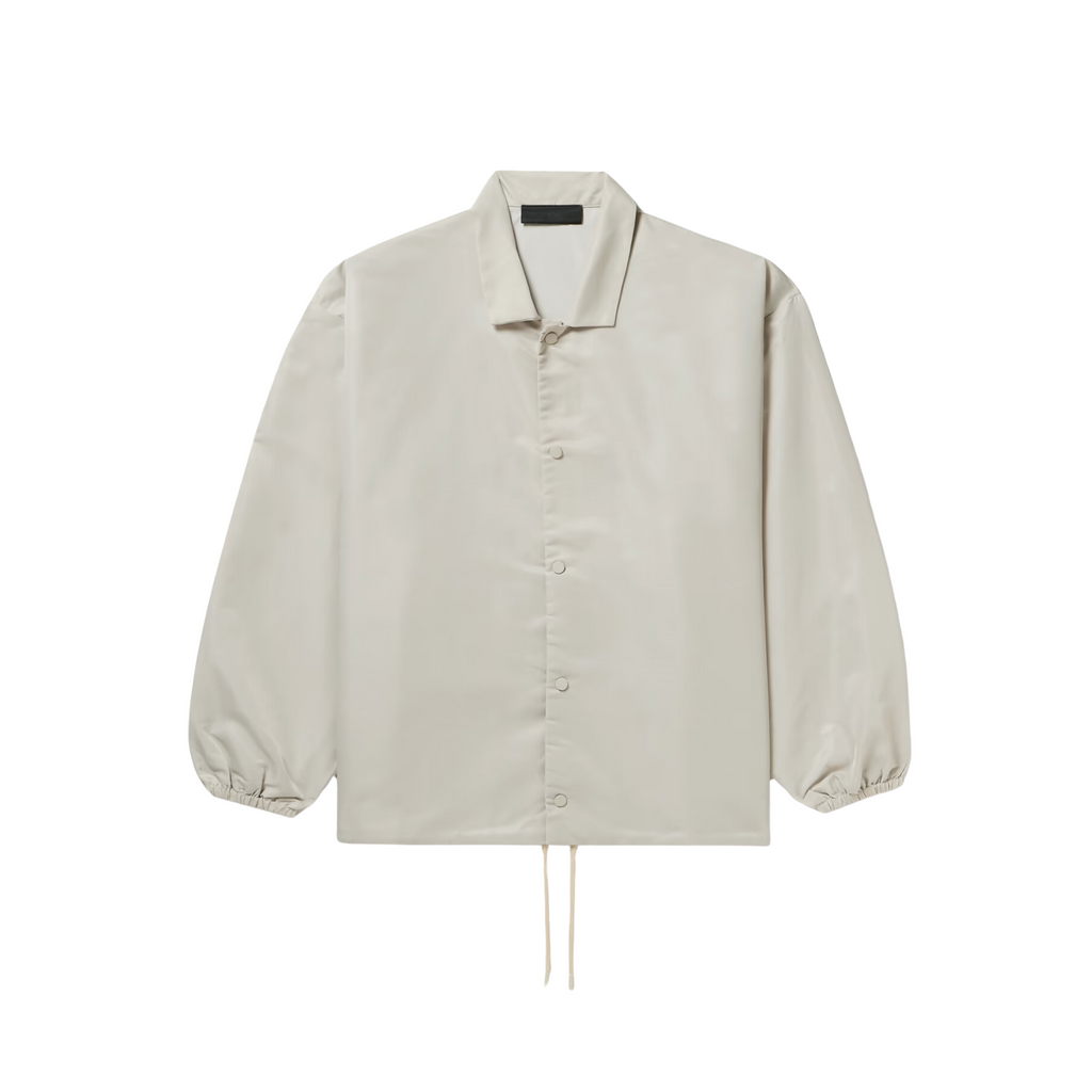 Fear of God Essentials Coaches Jacket "Silver Cloud"