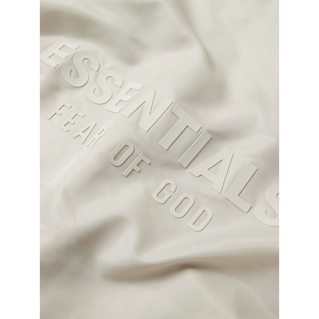 Fear of God Essentials Coaches Jacket "Silver Cloud"