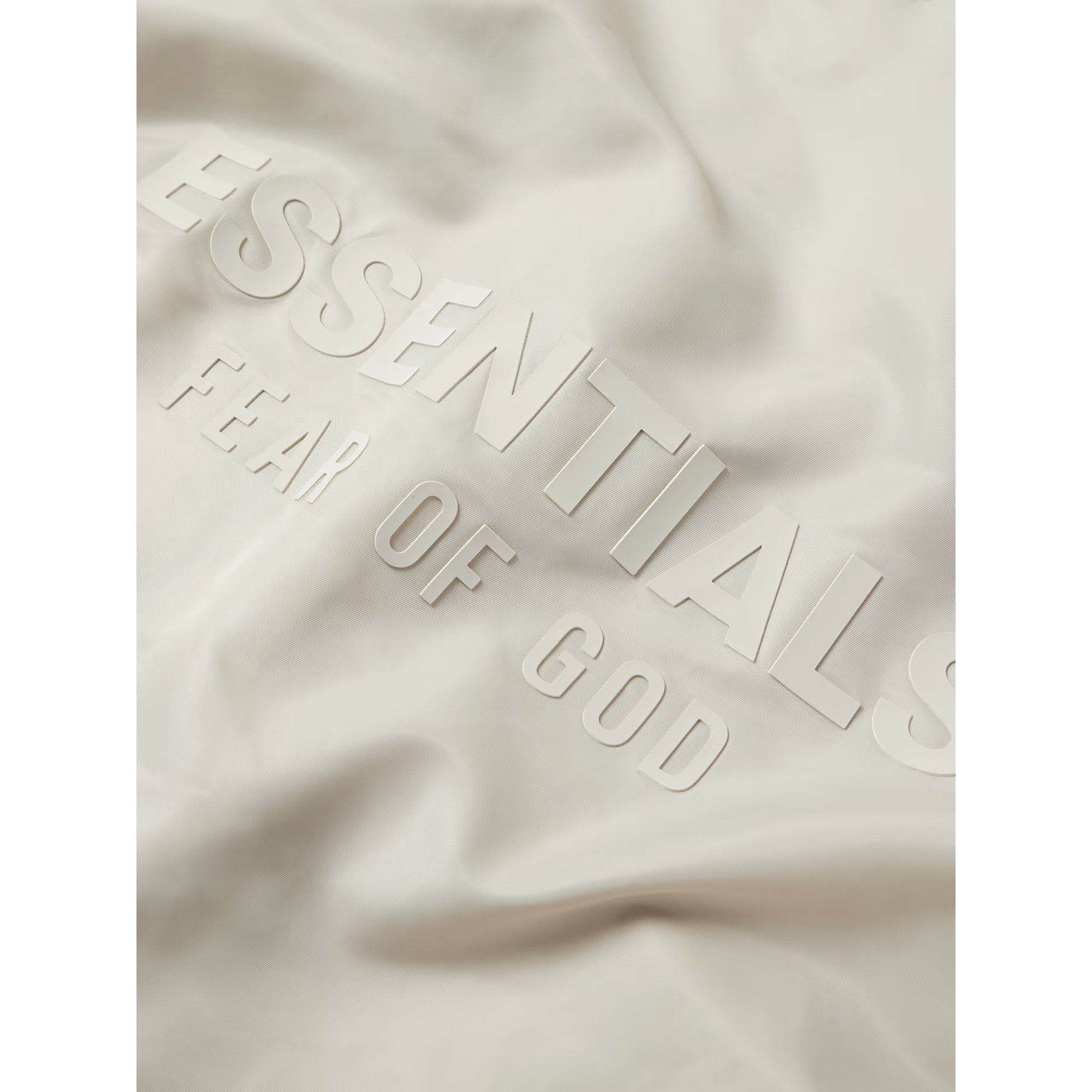 Fear of God Essentials Coaches Jacket "Silver Cloud"