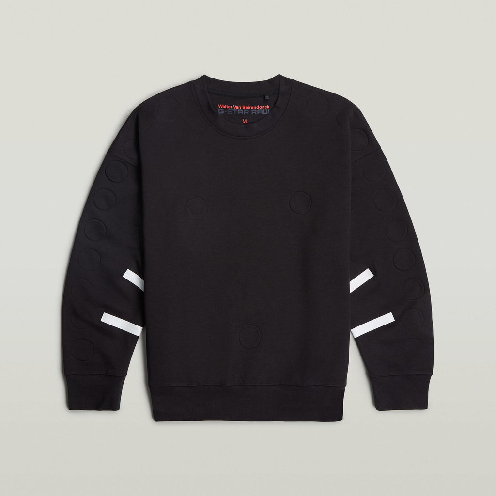 GSxWVB Oversized Sweat LS Black