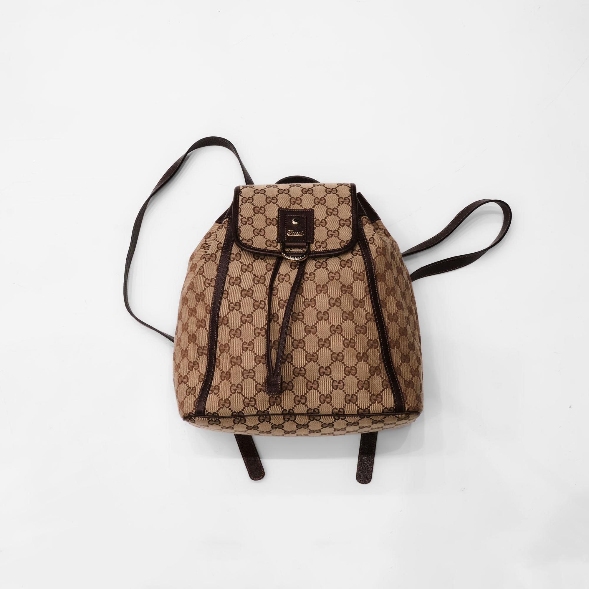 Guccisima GG Canvas Abbey Backpack