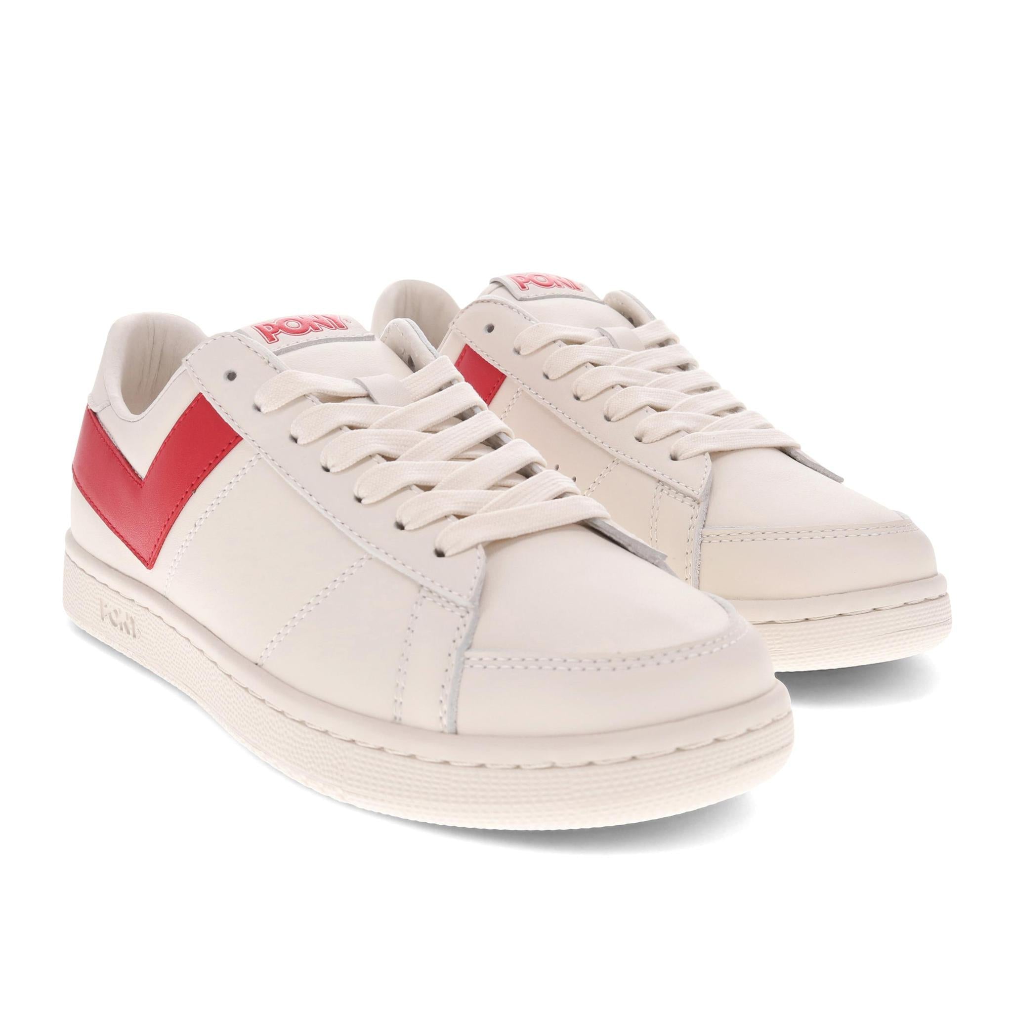 Pony M-80 Low Off-White/Red