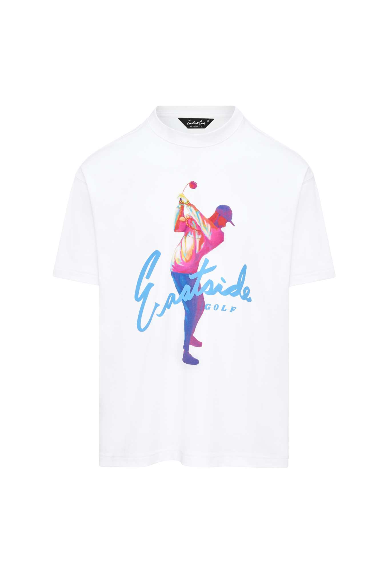 Eastside Golf Miami "Be You" Tee Bright White