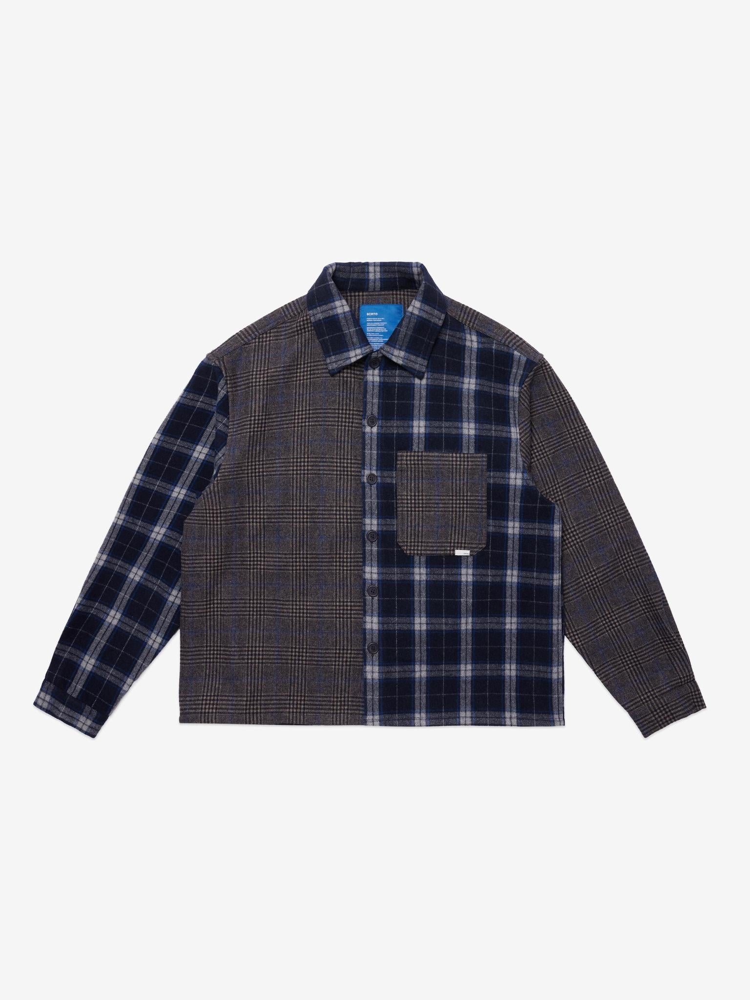 SCRT® Patchwork Flannel Shirt