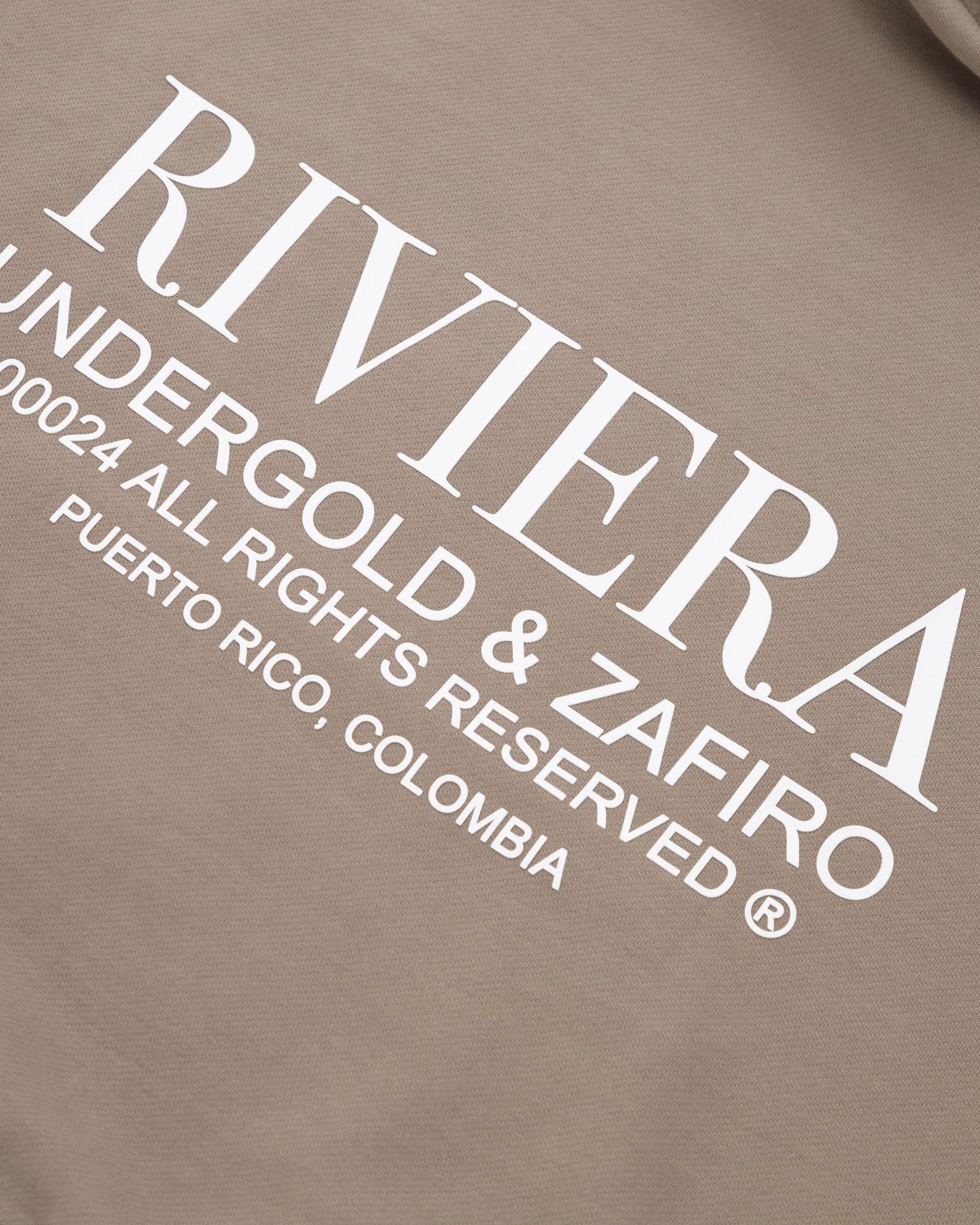 Undergold Riviera Fruit Angels Hoodie Brown