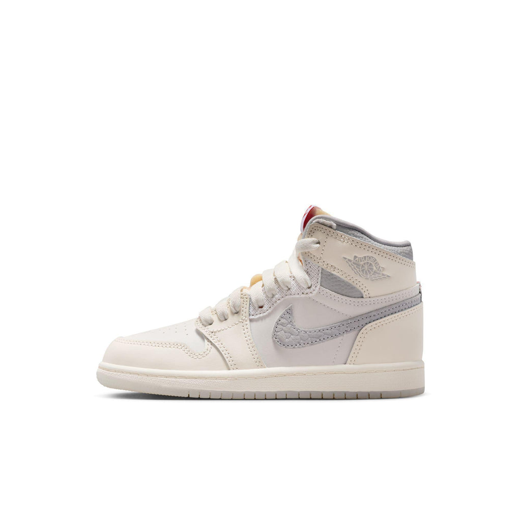 Jordan 1 Retro High OG Little Kids' Shoes "Sail/University Red"