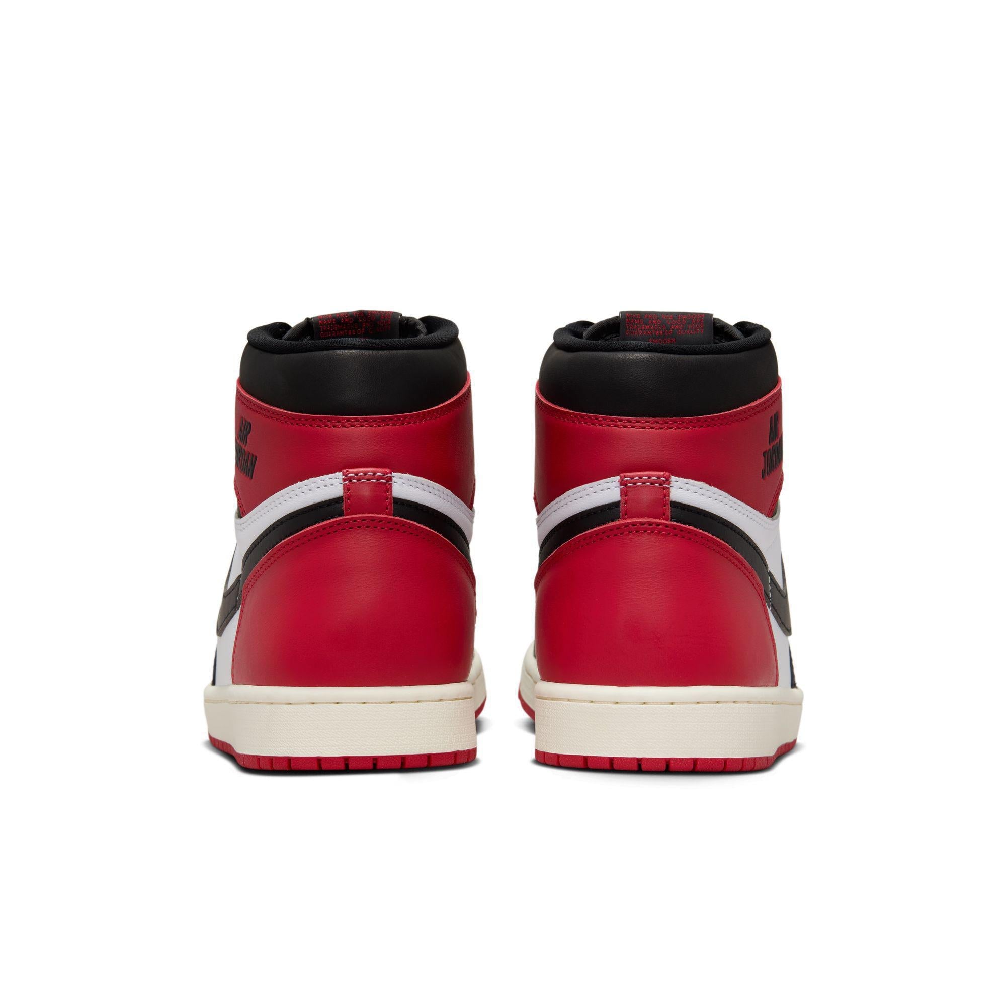 Air Jordan 1 Retro High OG White/Black-Varsity Red-Sail