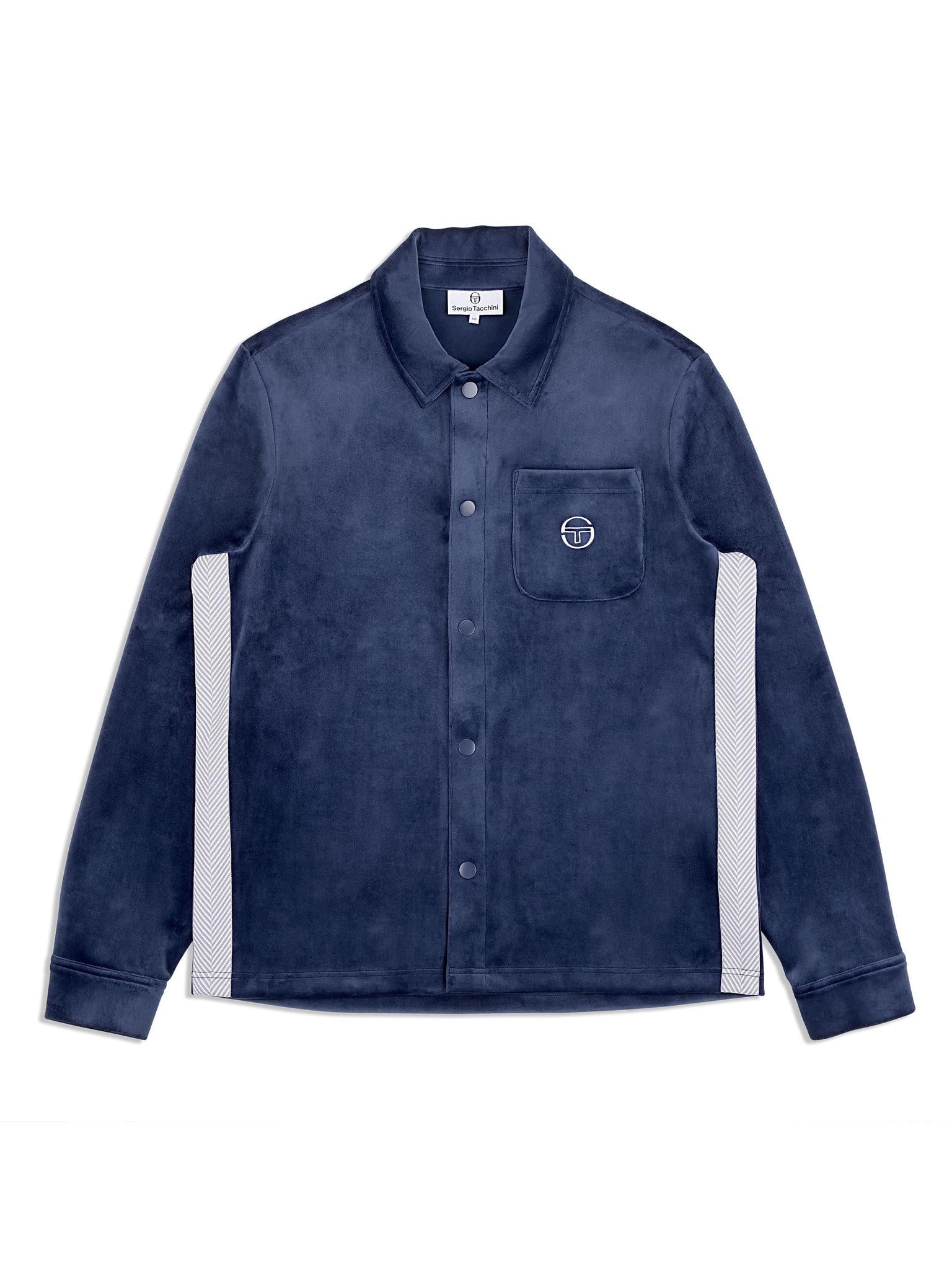 Sergio Tacchini Maglia Velour Overshirt
