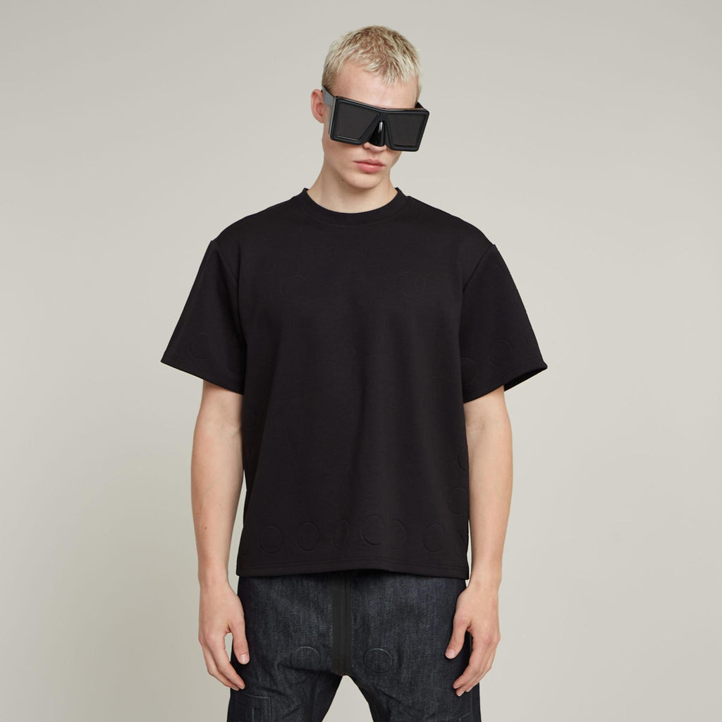 GSxWVB Oversized Boxy Tee Black