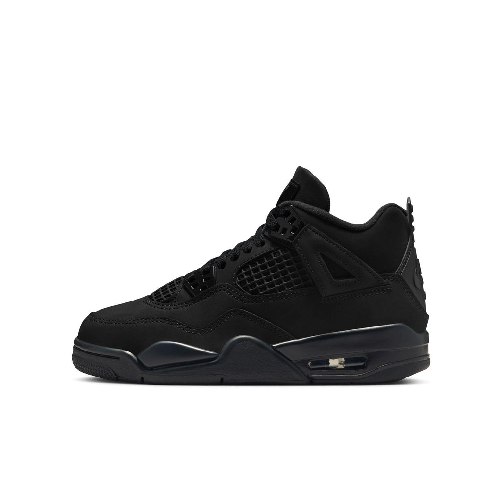 Air Jordan 4 Retro Big Kids' Shoes "Black Cat"