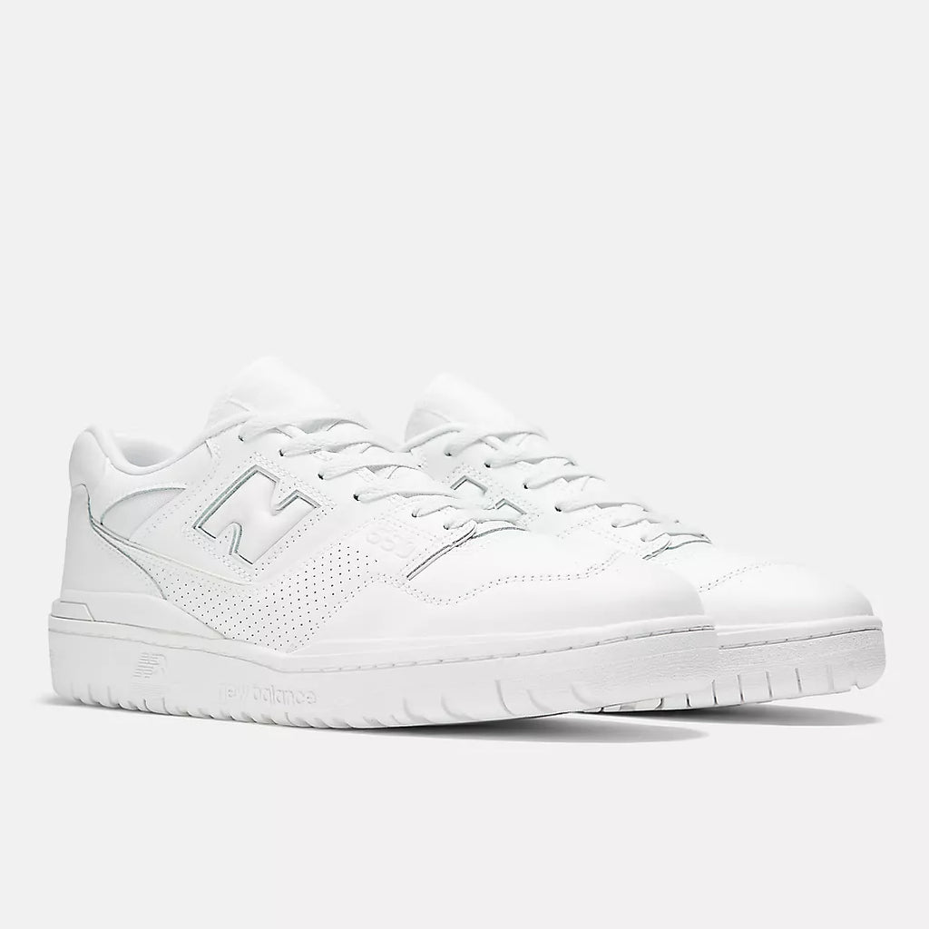 UNISEX NEW BALANCE B550 "WHITE / WHITE"