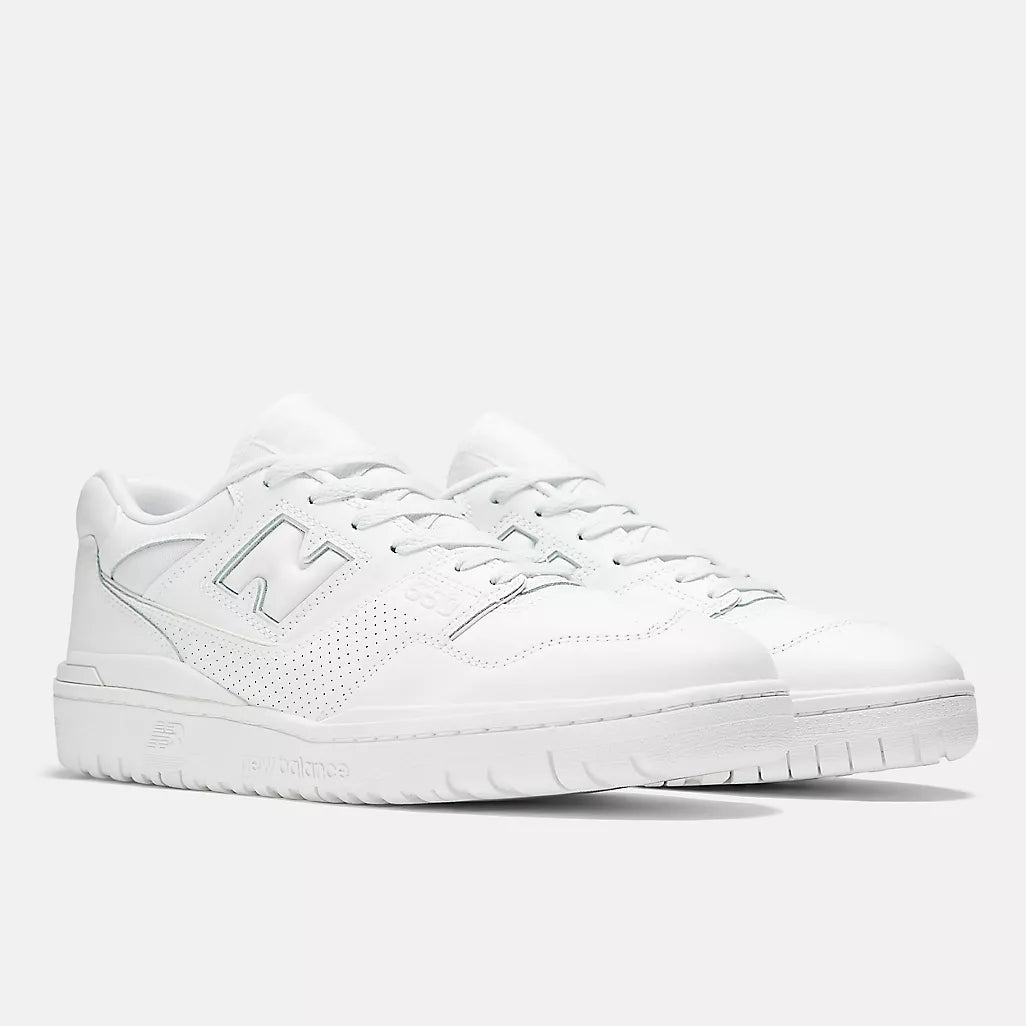 UNISEX NEW BALANCE B550 "WHITE / WHITE"