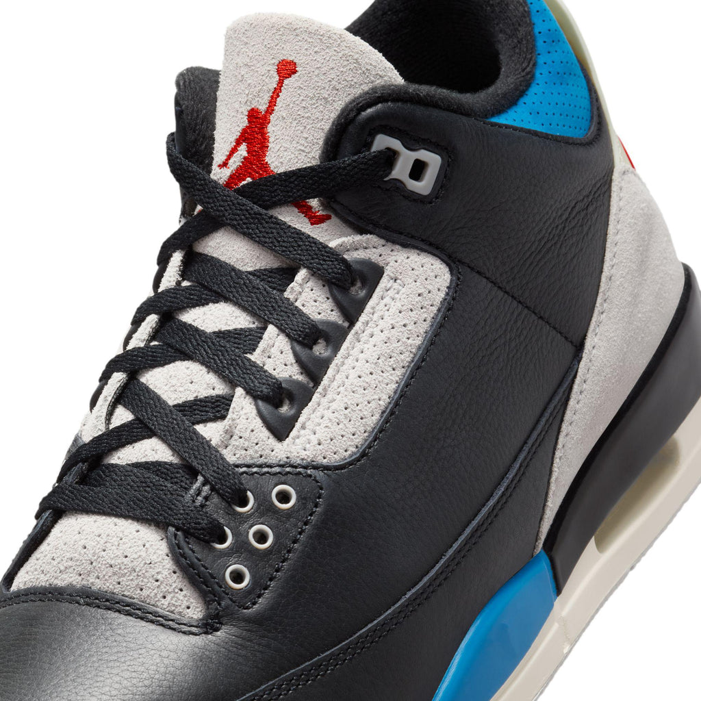 Air Jordan 3 Retro OG Black/Chill Red-Neutral Grey