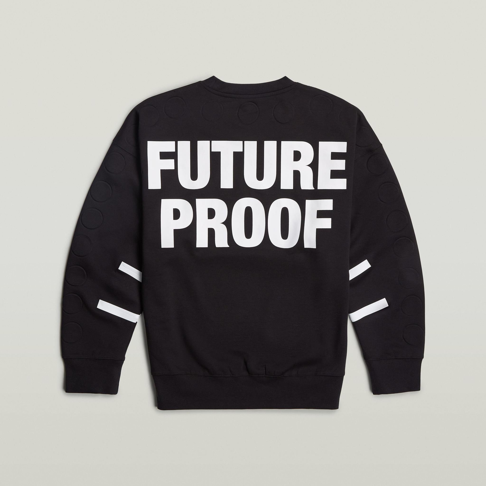 GSxWVB Oversized Sweat LS Black